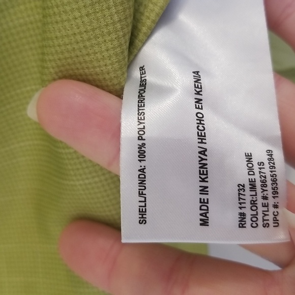 Zeroxposur Men's Medium Lime Green Short Sleeve Shirt 50+ Sun Protection - Picture 8 of 12